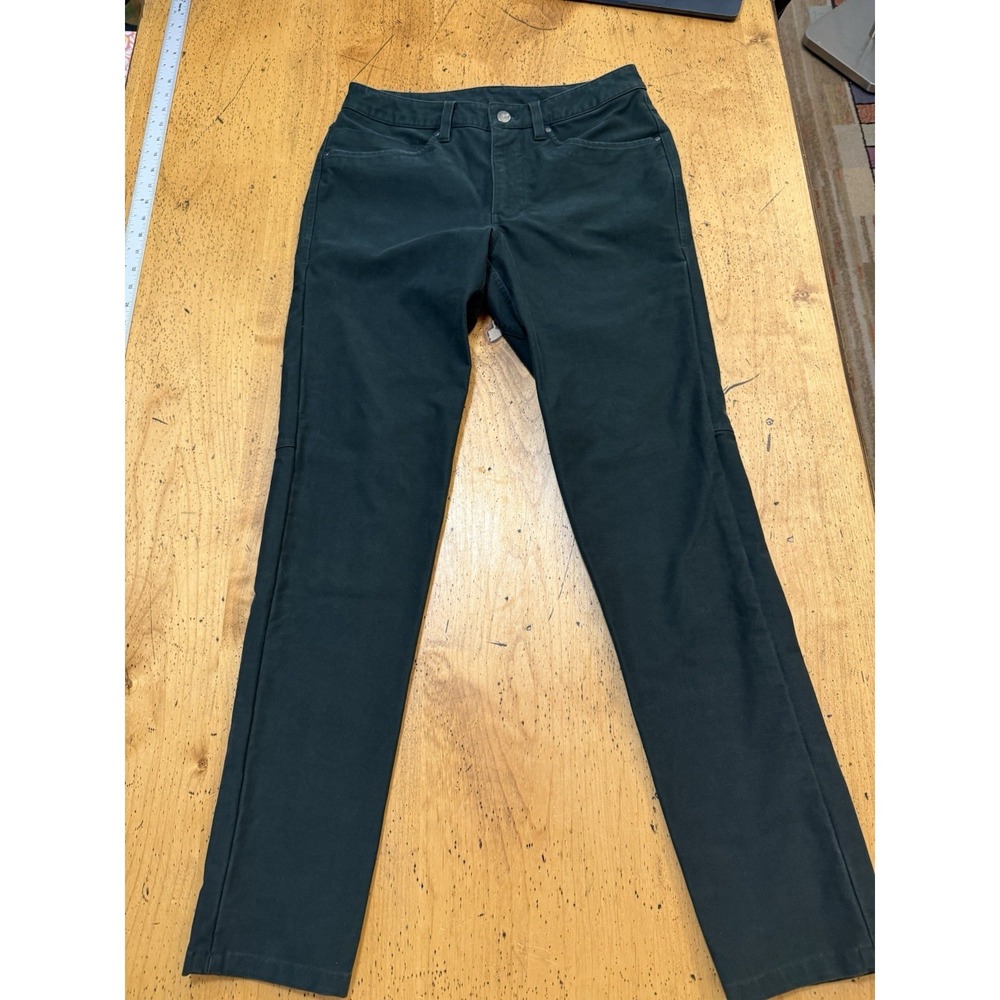 Lululemon Pants men's 28x30 ABC Slim Fit Utilitech 5-Pocket Canvas Chino‎ Green